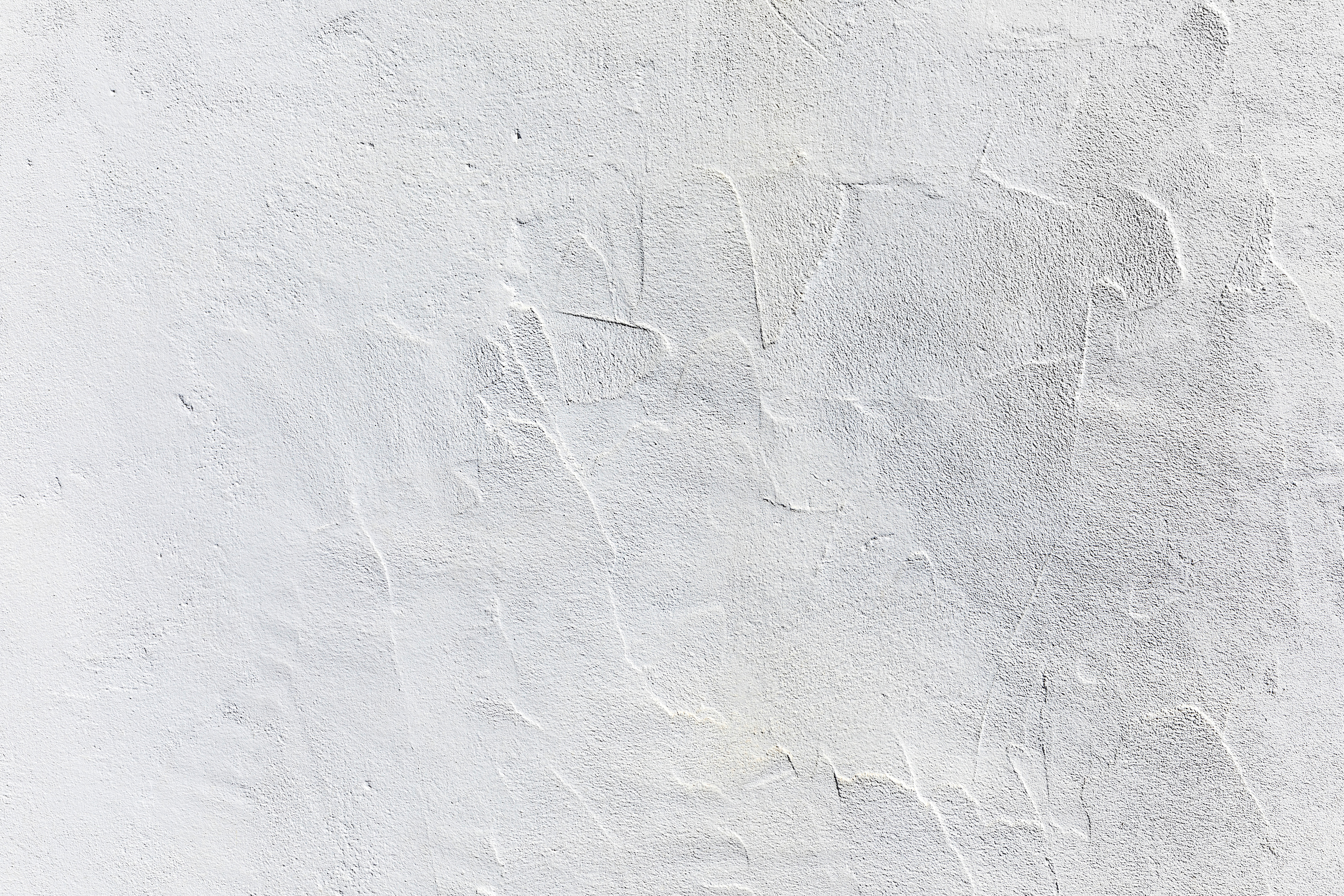 white plaster wall
